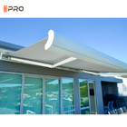 PVC Sail Modern Aluminium Pergola untuk Pesta Tenda Kaset yang Dapat Ditarik