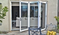 Pintu Lipat Aluminium Kaca Gazebo Untuk Lanskap Luar Ruangan